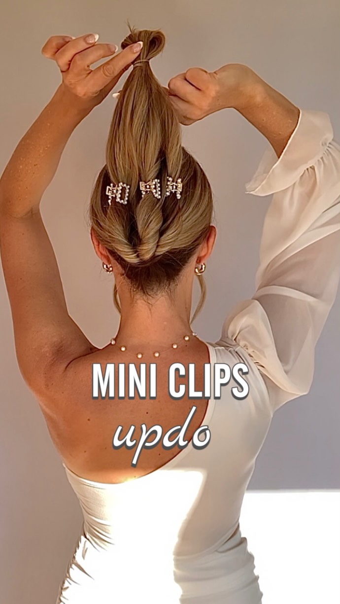 Instagram post by @hair_is_fun_ for Fiona Franchimon. Caption reads: [...] ENTIRE ORDER 👇🏼 ☀️ No. 1 HAIRPIN....