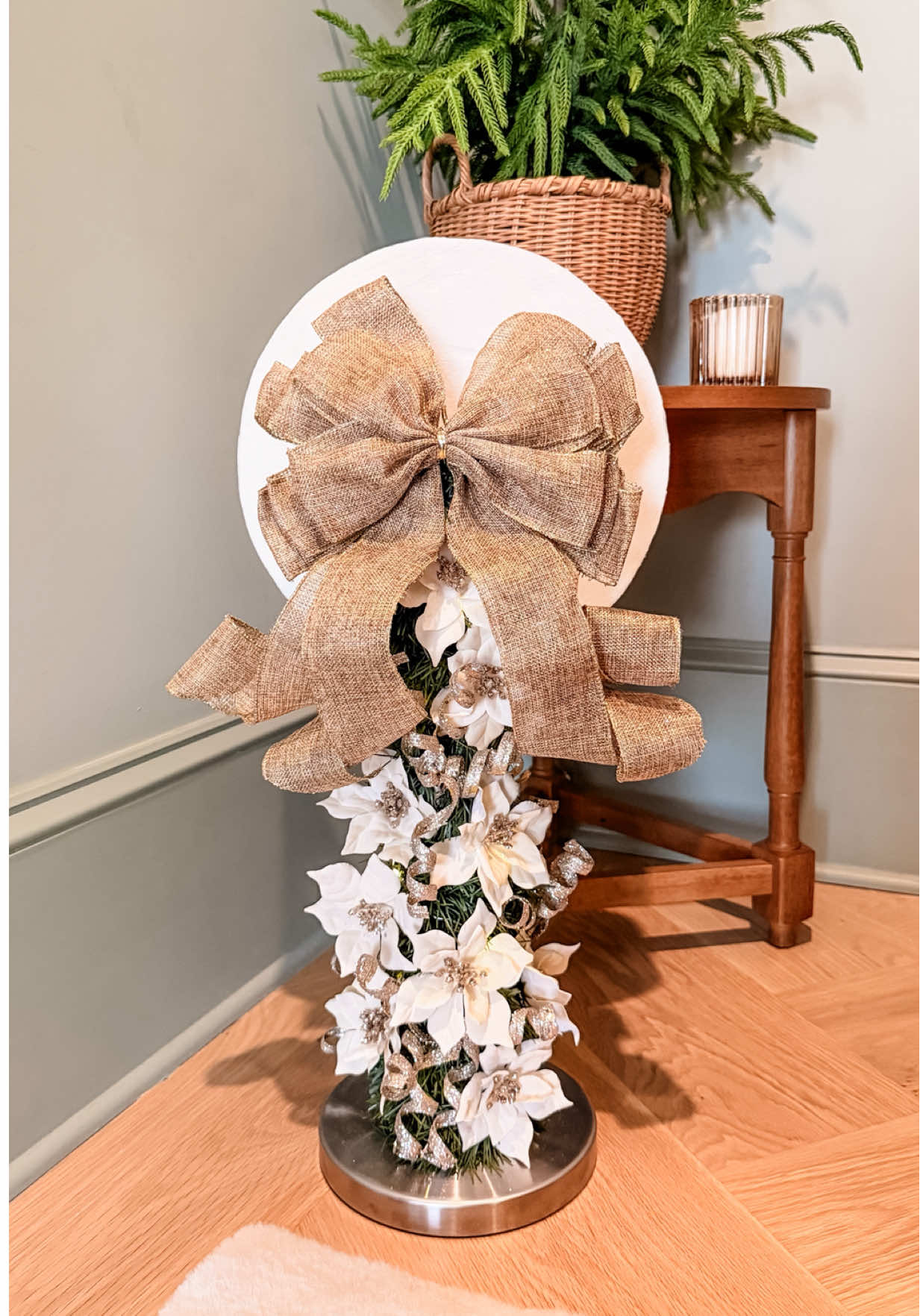 TikTok post by @ashleymariesavage_ for Charmin. Caption reads: #ad #CharminPartner Holiday hosting is officially....