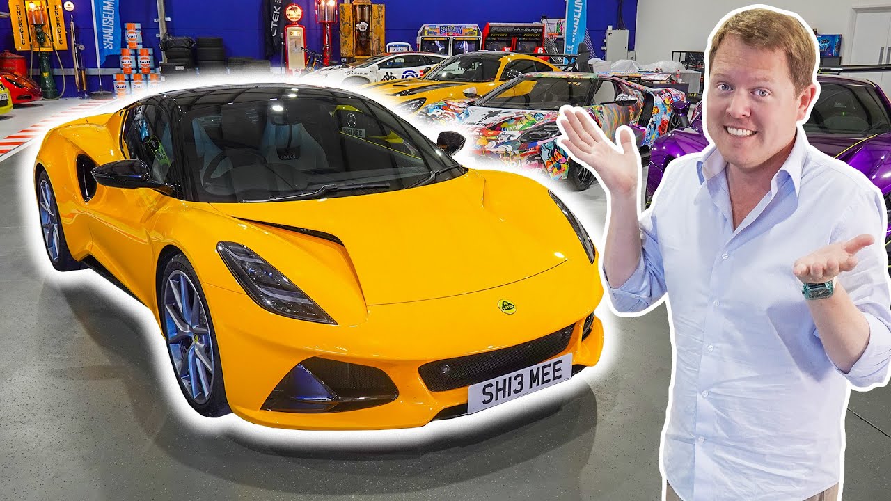 YouTube post by @Shmee150 for DeAgostini. Caption reads: The MISTAKES With My Lotus Emira?.