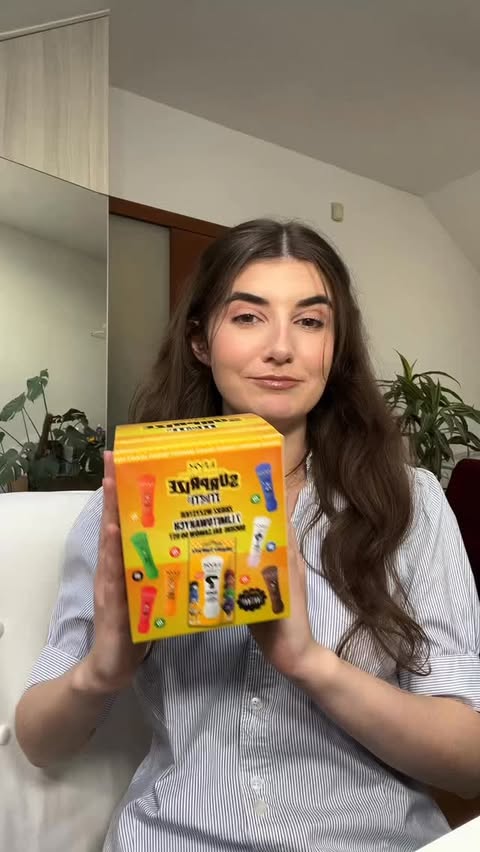 Instagram post by @chlodnica_ for NYX Professional Makeup Polska. Caption reads: [Paczka PR/reklama] cóż za roller coaster emocji....