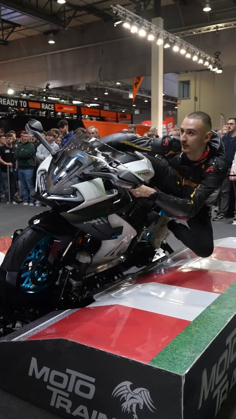 Instagram post by @the.gotham.rider for Cardo Systems. Caption reads: [...] @holysquad.official: softdrinks 🥤 -....