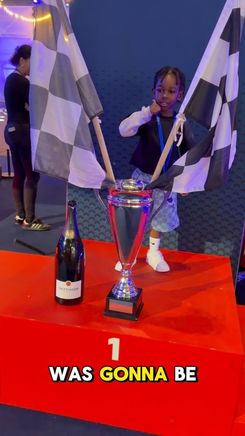 Instagram post by @raisingzion1 for Formula E. Caption reads: [...] That winning feeling! 🏆 What a day at....
