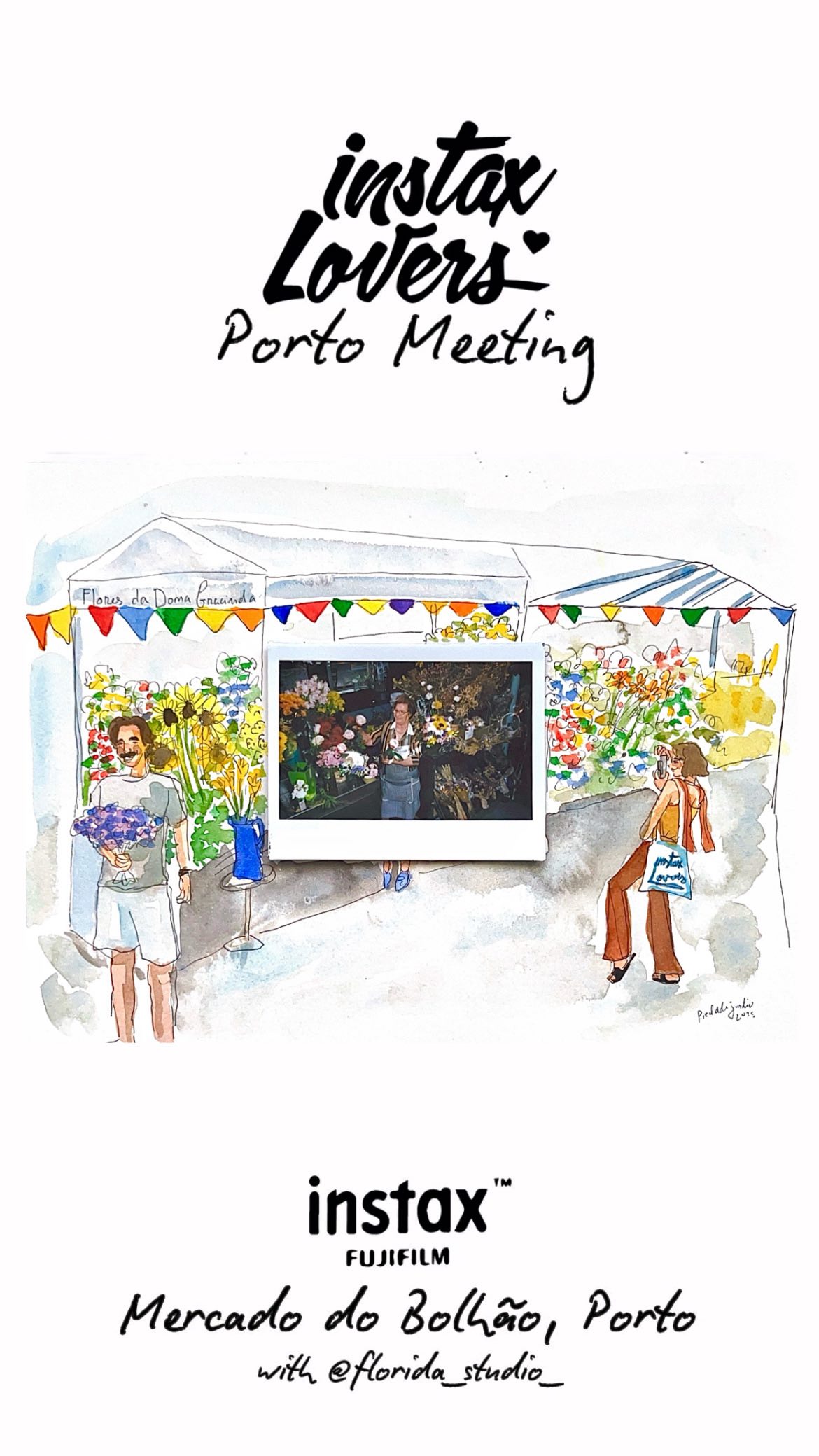 Instagram post by @laviebypi for Instax. Caption reads: At 18 years old, all I wanted was one very....