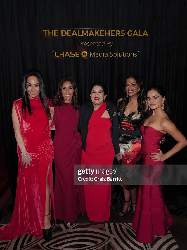 Instagram post by @melsstyles for Rent the Runway. Caption reads: Breaking Barriers 
Making Deals
Creating Impact,....