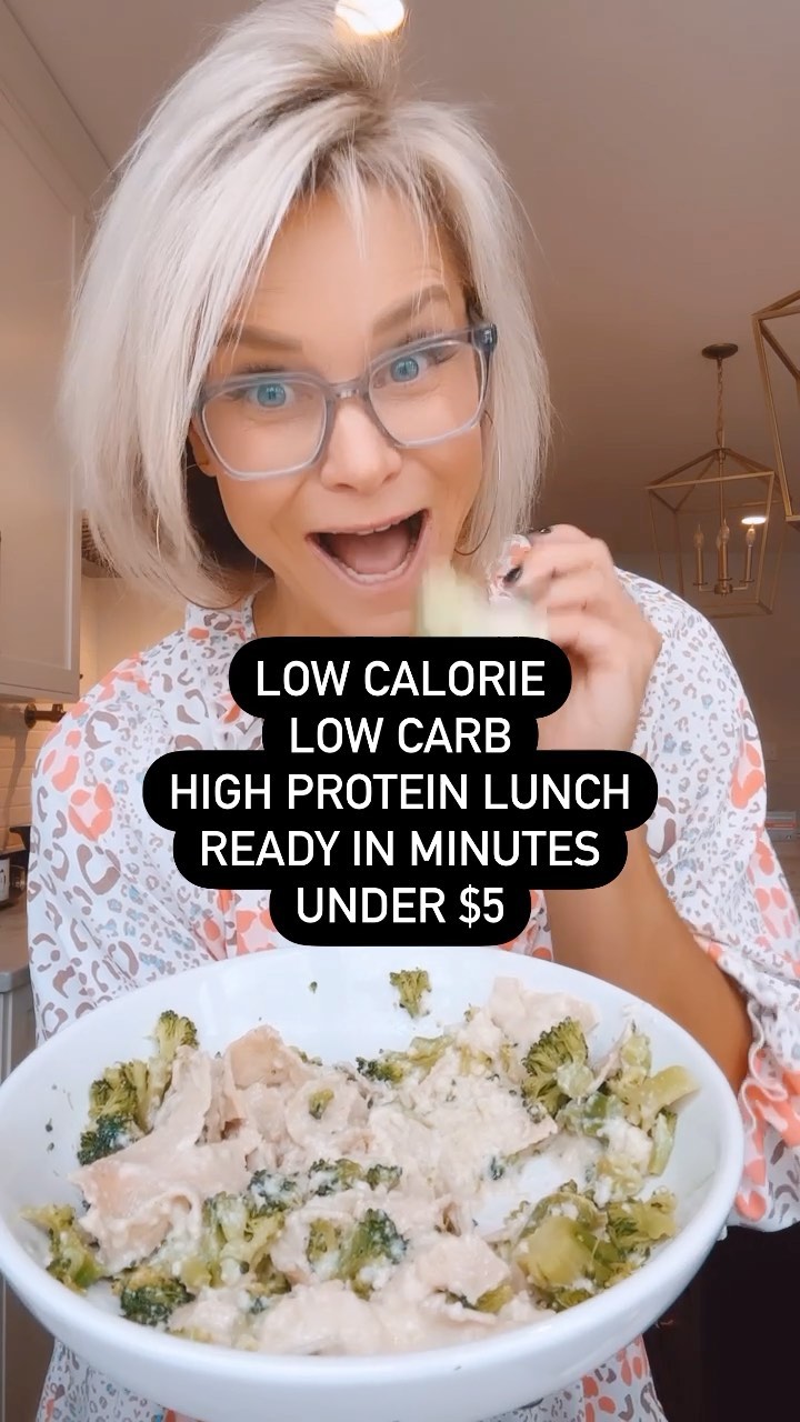 Instagram post by @amandanighbertrd for Real Good Foods. Caption reads: Do you need quick, easy, and affordable ways to....