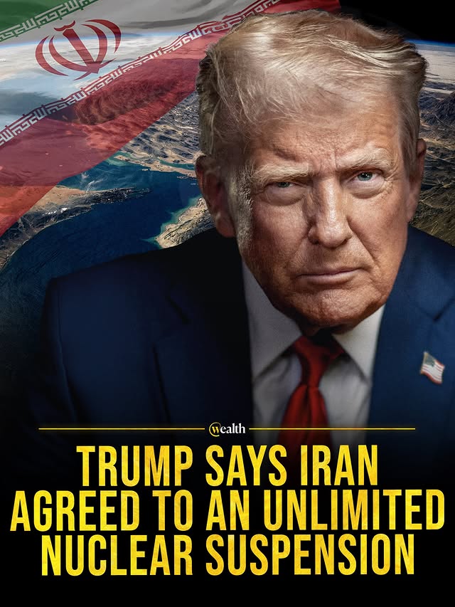 Instagram post by @wealth for Polymarket. Caption reads: [...] Iran won’t get frozen U.S. funds. The....