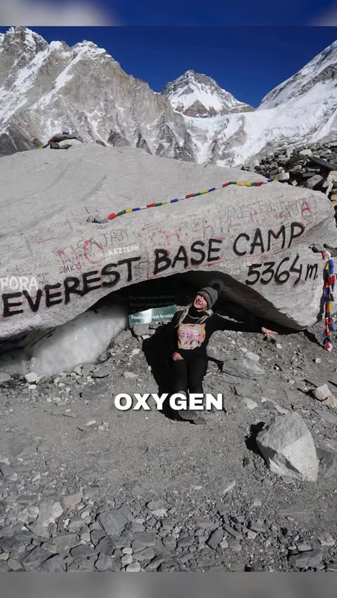 Instagram post by @xxluxeria for G Adventures. Caption reads: Part 3! We made it to Everest Base Camp! I truly....