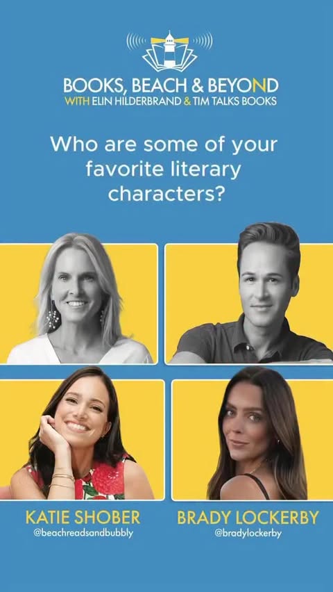 Instagram post by @elinhilderbrand for Serena & Lily. Caption reads: We end Season 3 of @booksbeachandbeyond with two....