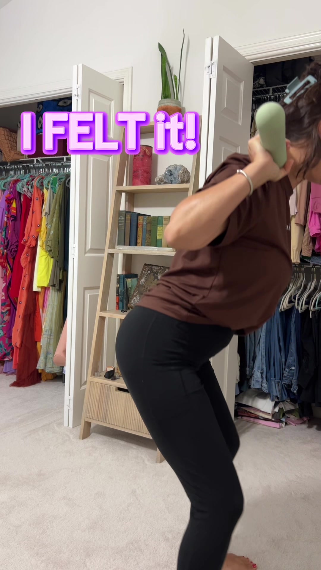 TikTok post by @dbakessss for Bala. Caption reads: [...] to CHANGE my squat game! ✨ @BALA US....