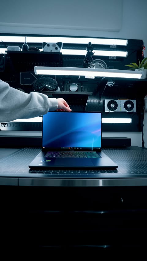 Instagram post by @mattykay for MSI Gaming. Caption reads: This might be the cleanest gaming laptop I’ve used....