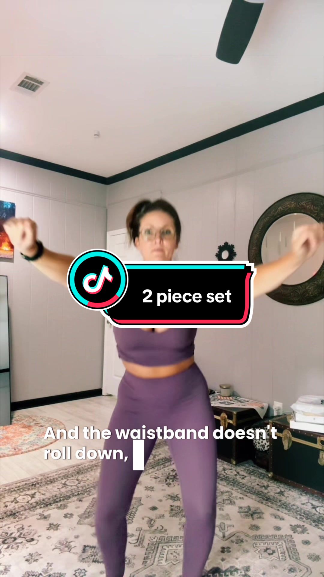 TikTok post by @jennyrowell for TimeOFF Sports. Caption reads: [...] #WomenOver40 #SummerWins @TimeOFF Sports.