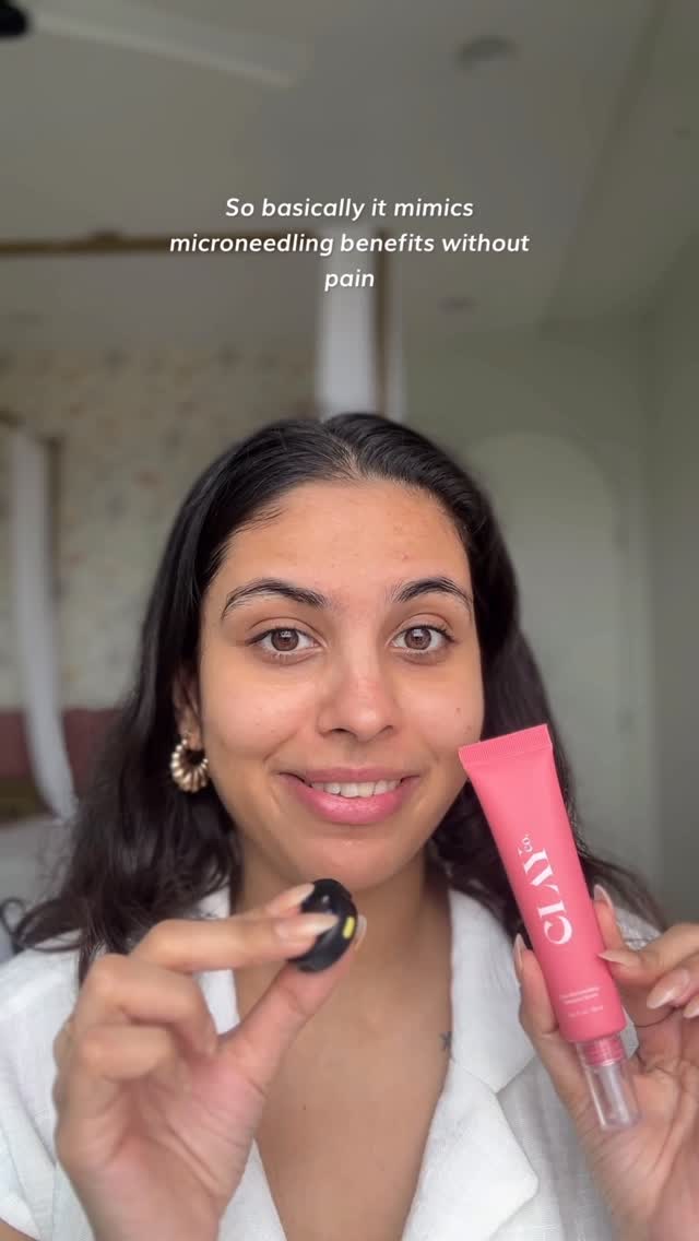 Instagram post by an influencer for ClayCo.. Caption reads: [...] skin the love it deserves with ClayCo –....