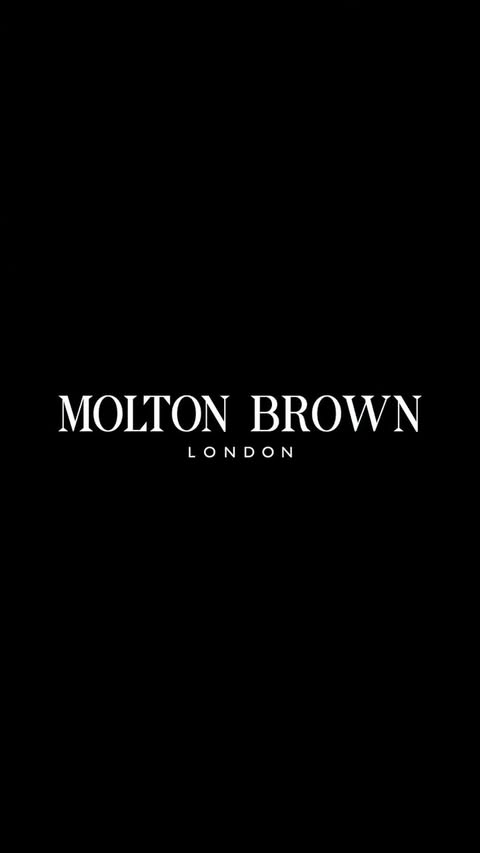 Instagram post by @esihlesiwela for Molton Brown. Caption reads: A scent that stays with you.spritzes on....