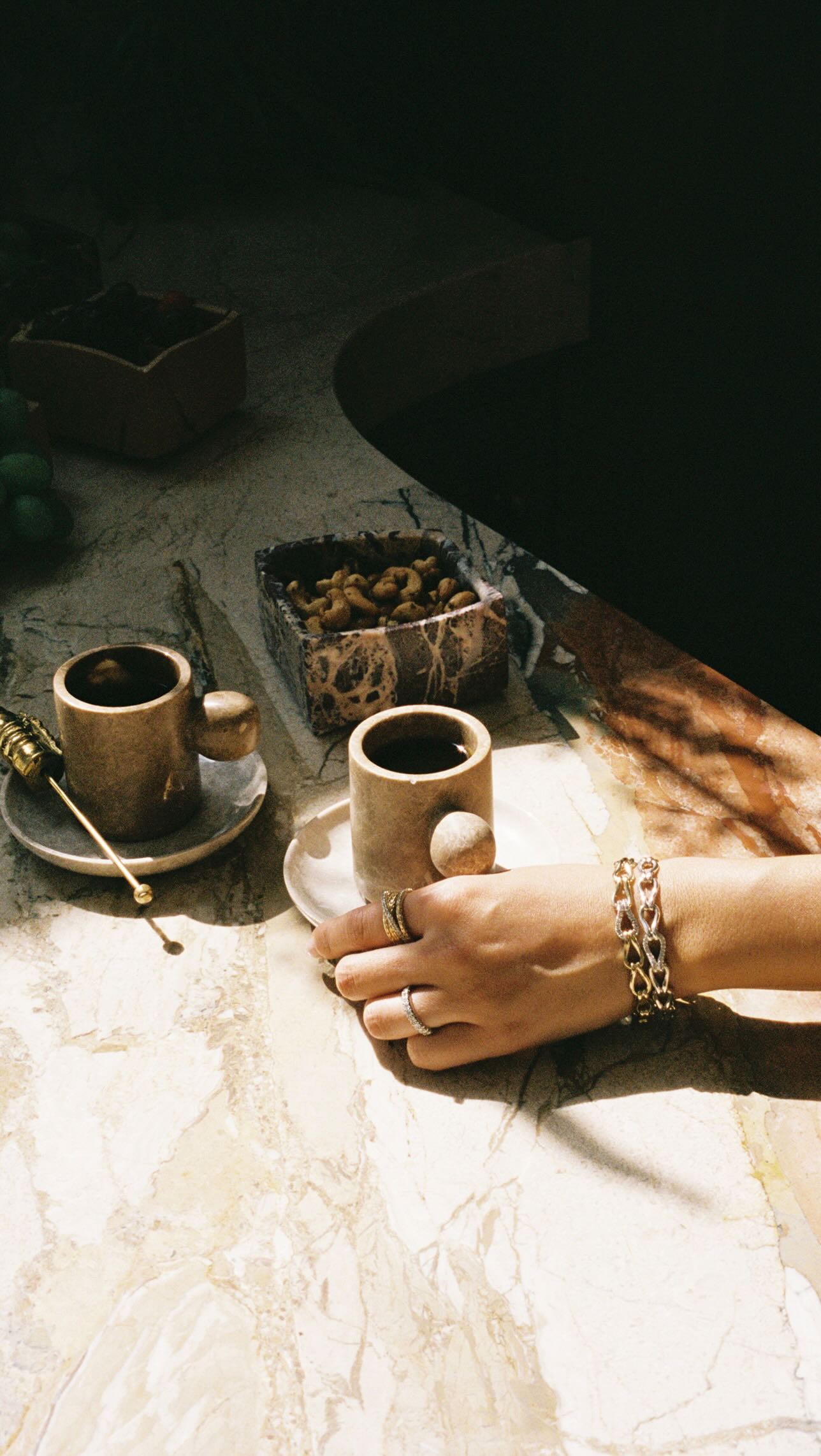 Instagram post by @taniasarin for John Hardy. Caption reads: Nothing feels more personal than your jewelry....