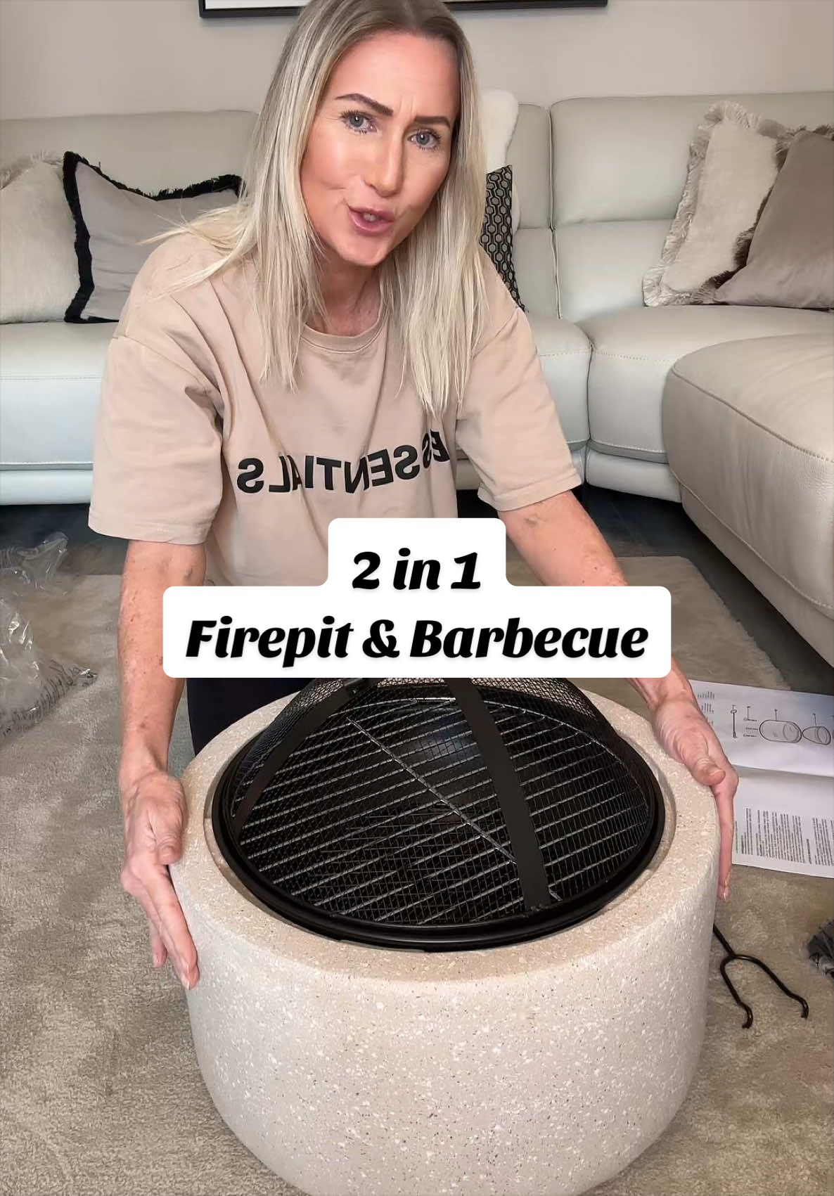 TikTok post by @kerryxo67 for VonHaus. Caption reads: [...] #gardenights #tiktokmademebuyit @Vonhaus.