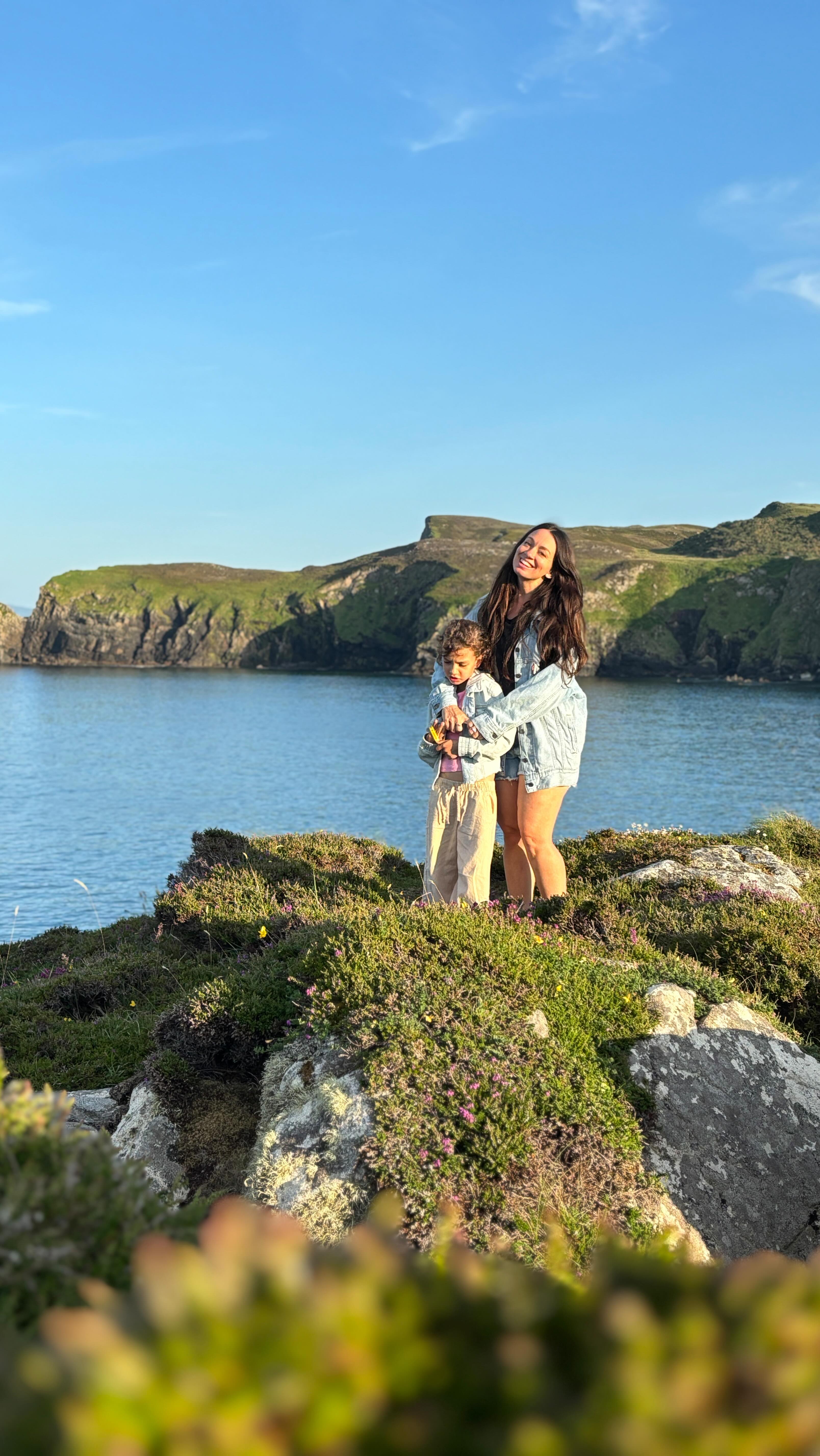 Instagram post by @hopscotchtheglobe for Tourism Ireland. Caption reads: There’s something really powerful about slowing....