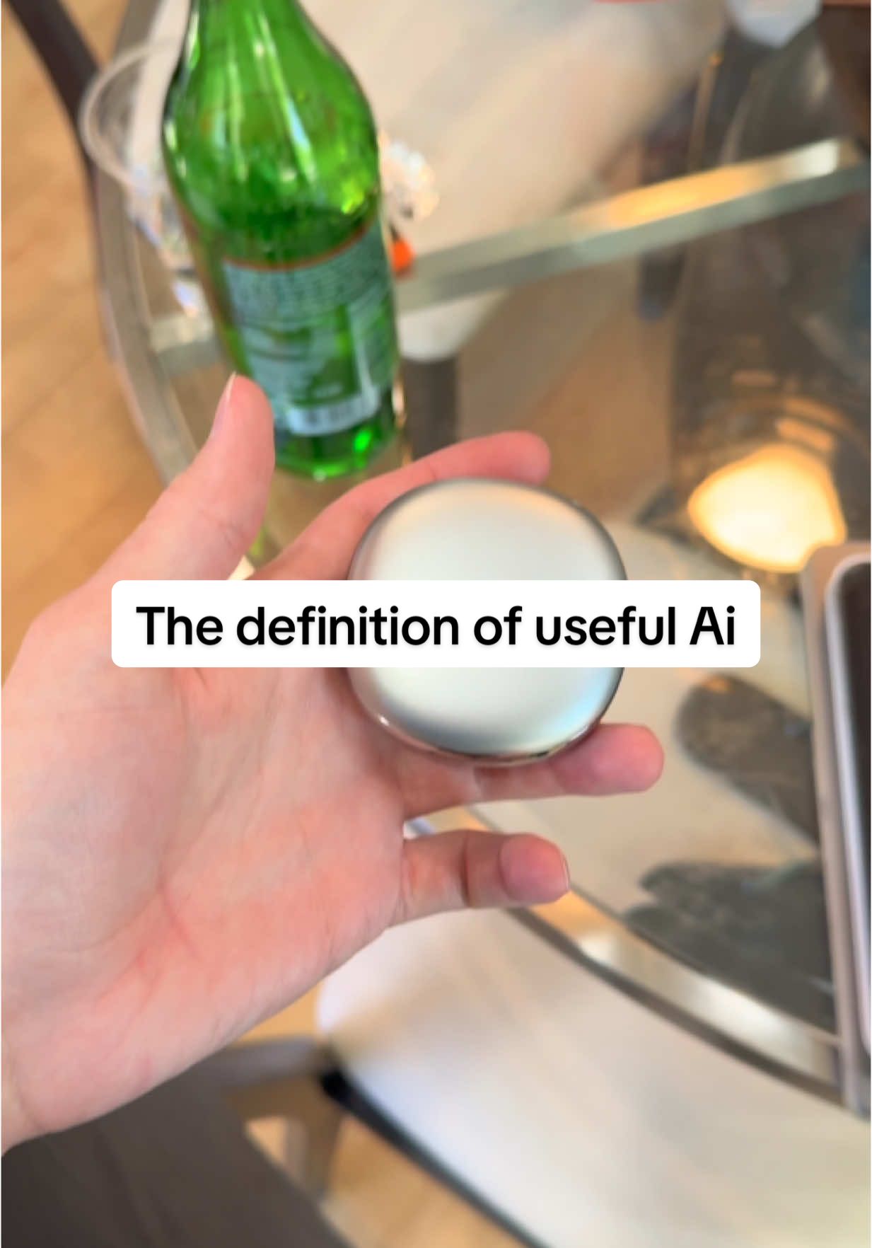 TikTok post by @hitomidocameraroll for VIAIM. Caption reads: Where have these been all my life! #viaimearbuds....