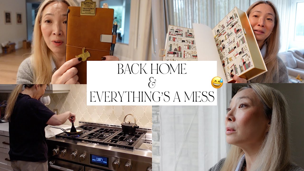 YouTube post by @TheMicheleWang for BK Beauty. Caption reads: Back Home… Black Friday and Mishmas Snuck Up On....