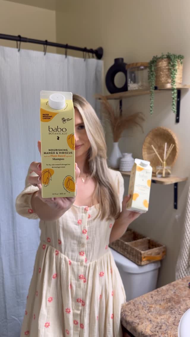 Instagram post by @babylexx27 for Babo Botanicals. Caption reads: [...] and softer than ever thanks to....