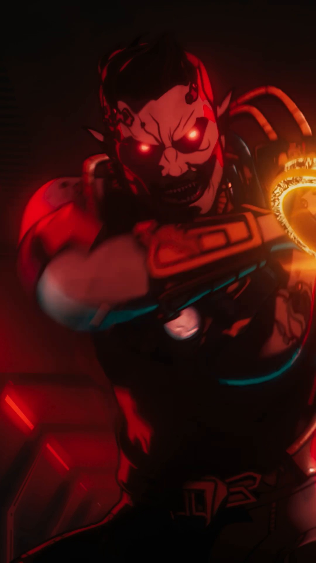 Instagram post by @simuliu for Marvel Studios. Caption reads: Buckle up for the apocalypse. Stream Marvel....