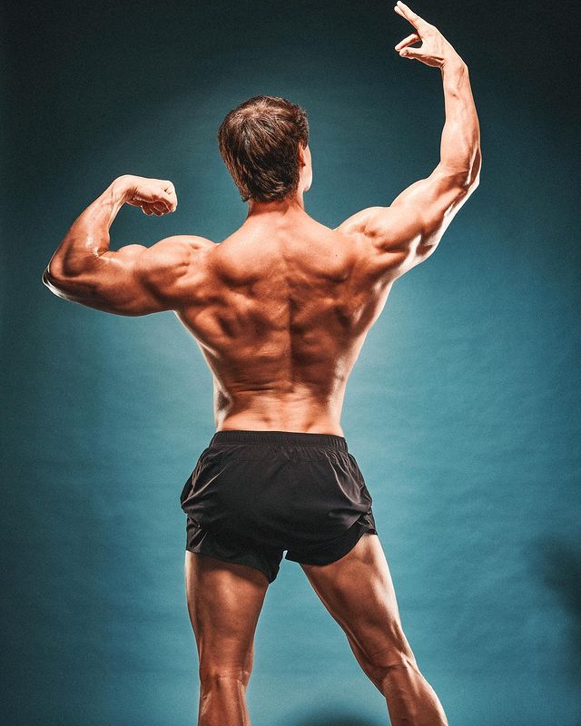 Instagram post by @jeff_seid for Cellucor. Caption reads: A well developed physique is no accident. It is....