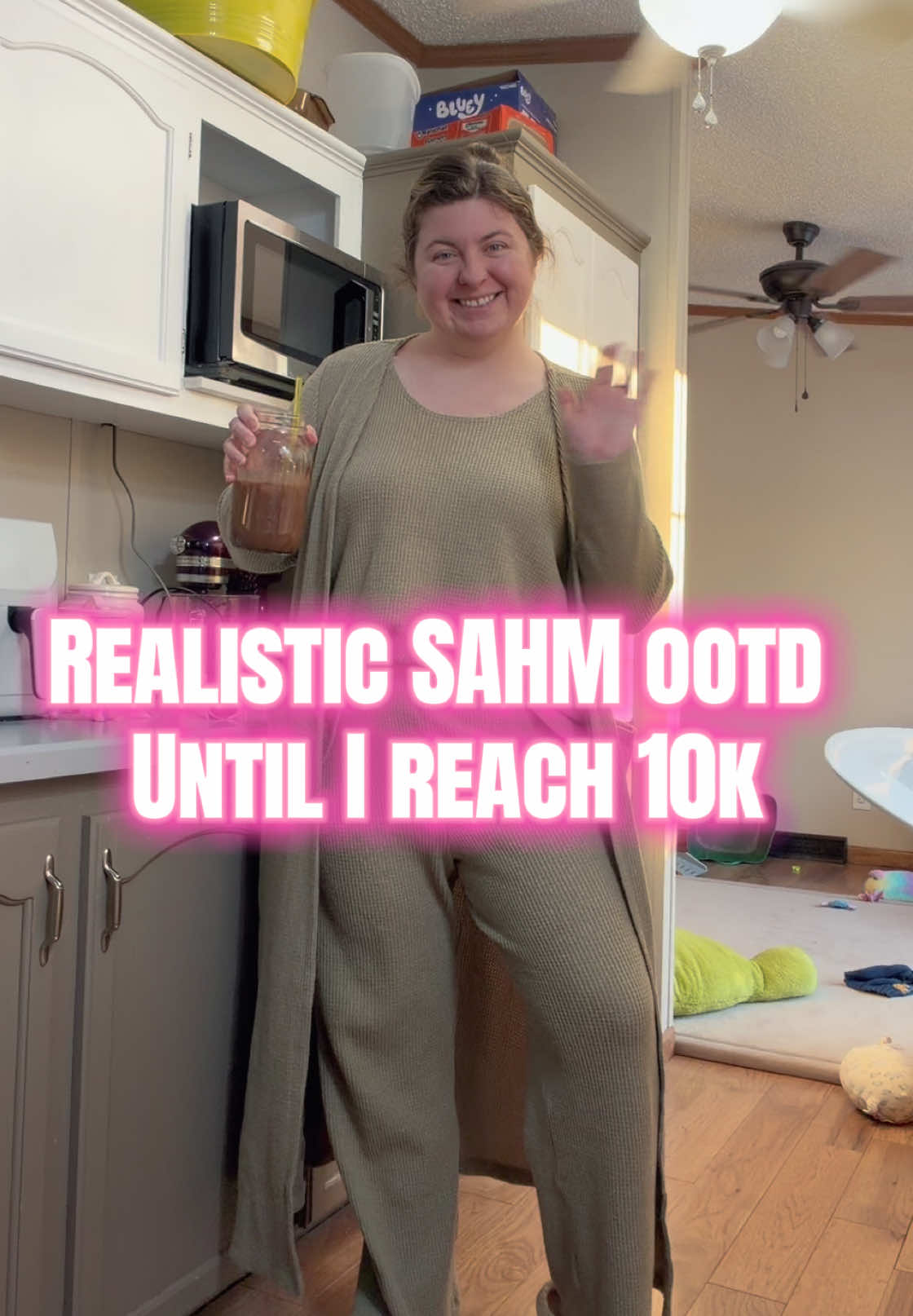 TikTok post by @katerrr18 for Kali rose boutique. Caption reads: [...] until I reach 10k ✨🫶🏻 wearing....
