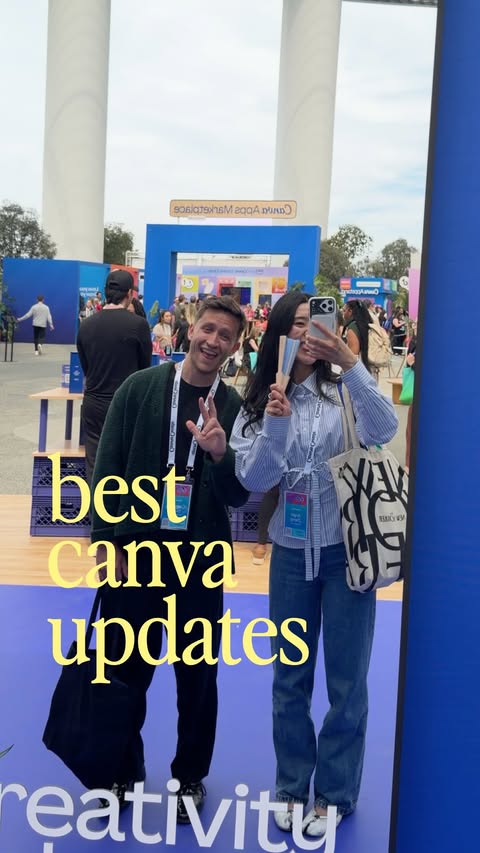 Instagram post by an influencer for Canva. Caption reads: @Canva just dropped some incredible [...].
