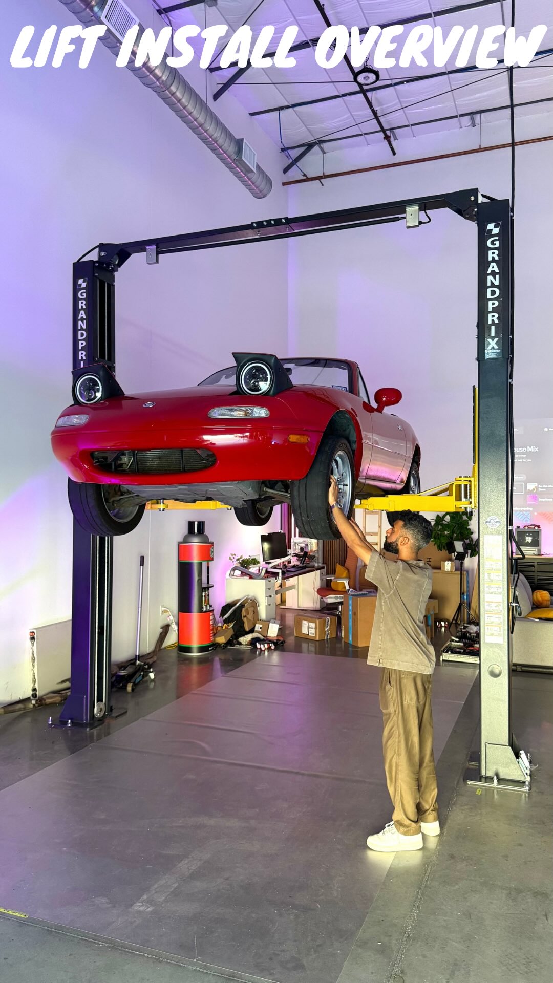 Instagram post by @sixspeedofficial for BendPak. Caption reads: Can’t believe it finally happened 🙏

All new....