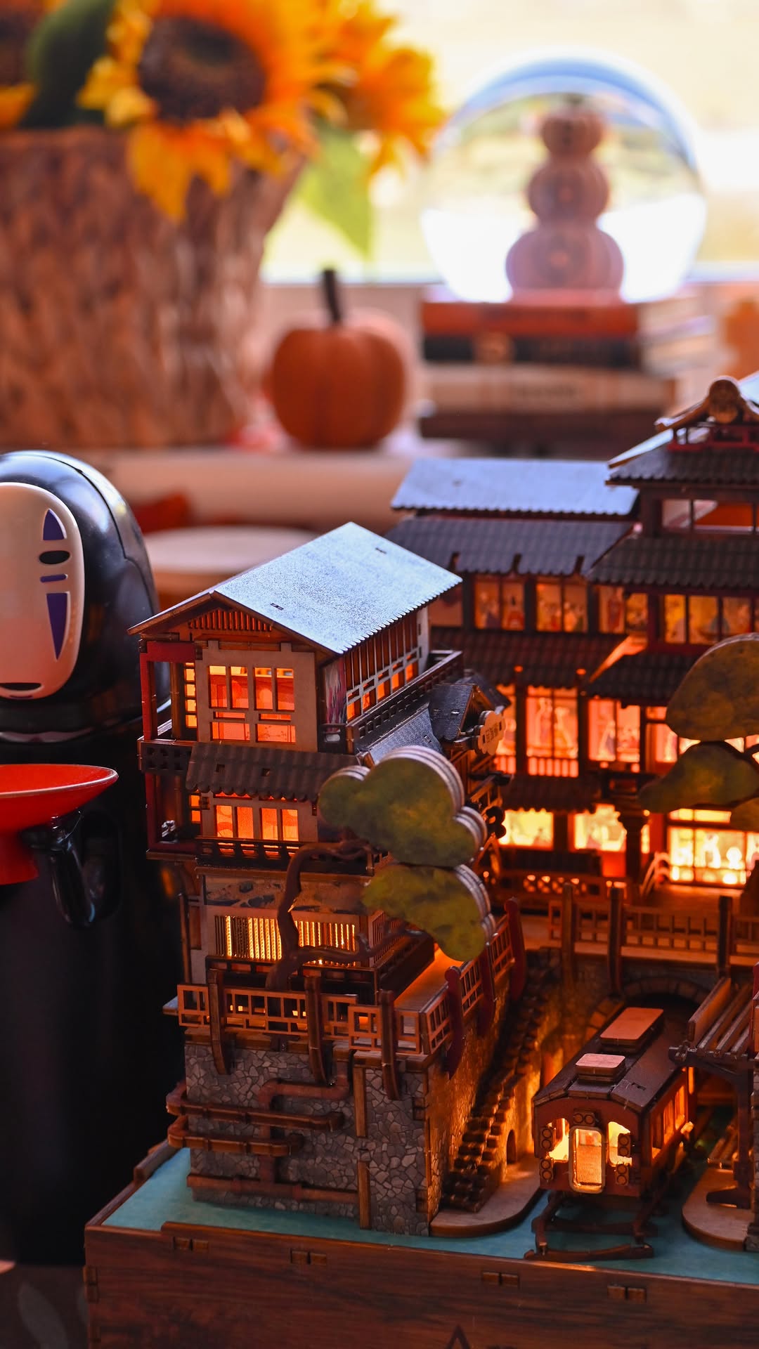 Instagram post by @zallisforest for byanavrin. Caption reads: [...] Ghibli’s Spirited Away? You can with....