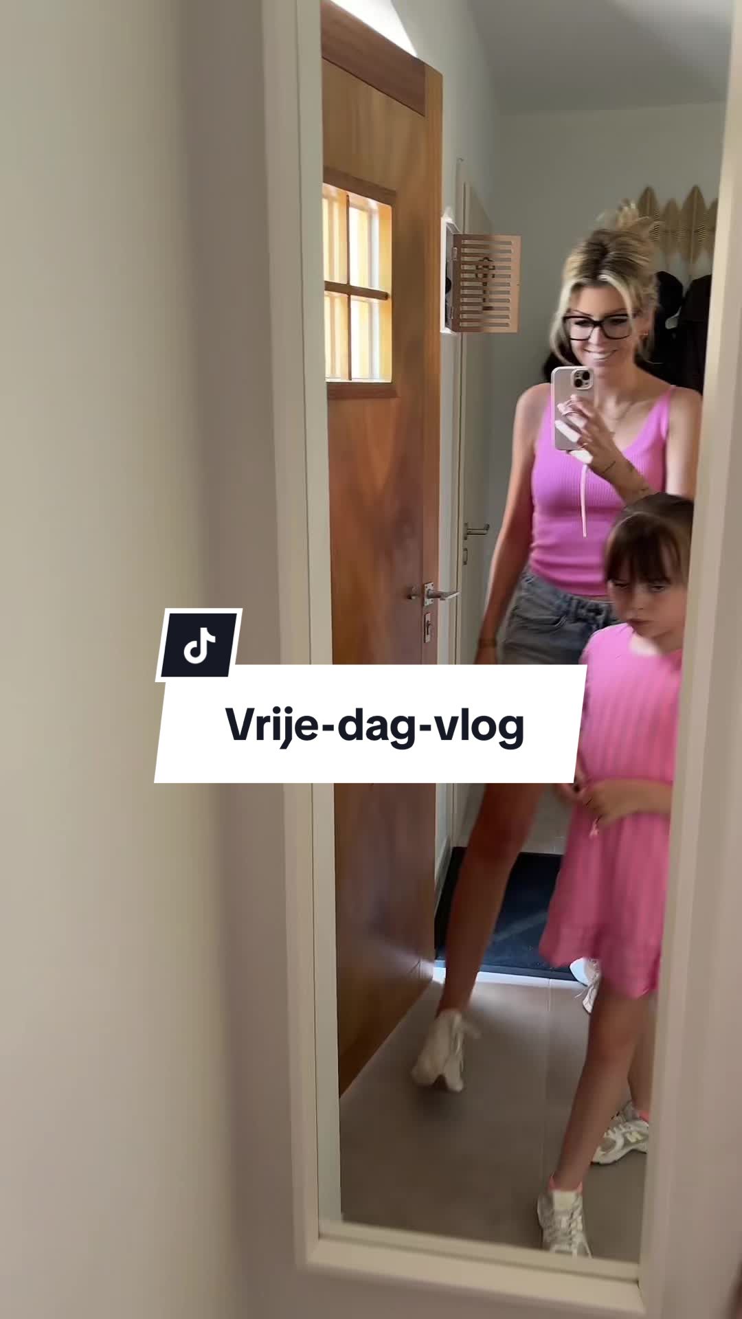 TikTok post by @michellelannoy for KENZO. Caption reads: Publiciteit want parfum was gifted by @KENZO @LVMH....