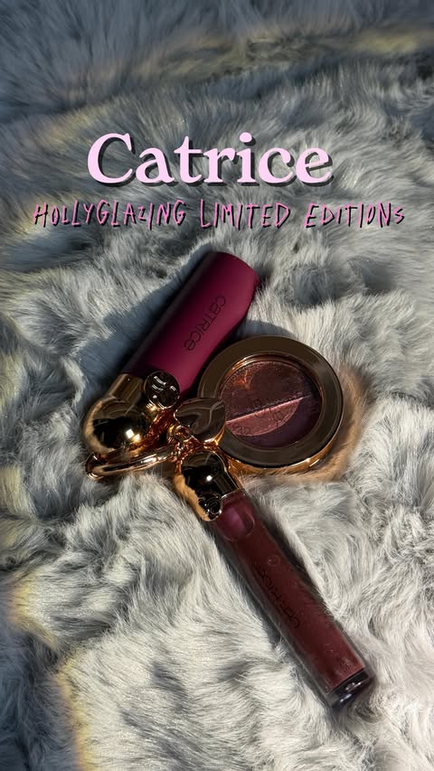 Instagram post by @_kendimbae for Catrice Cosmetics. Caption reads: [...] 

🫧 Blush Hollyglazing color....