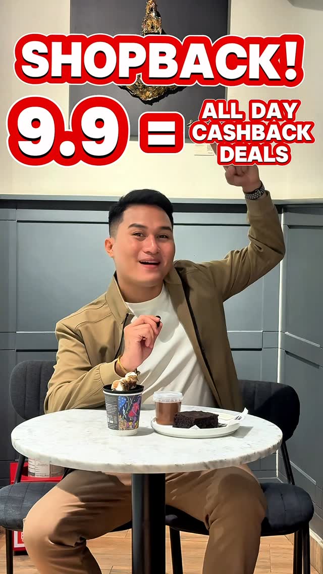 Instagram post by @ceburepresent for ShopBack. Caption reads: Every year, 9.9 feels like a race. 🏃‍♀️ The clock....