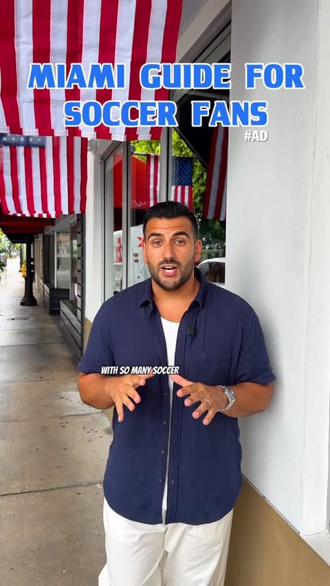 Instagram post by @mr.eats305 for American Express. Caption reads: [...] to eat & drink? I teamed up with....