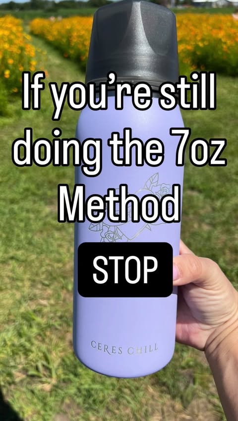 Instagram post by @bemybreastfriend for Ceres Chill. Caption reads: [...] leave the 7oz Method in the past ✌🏻....