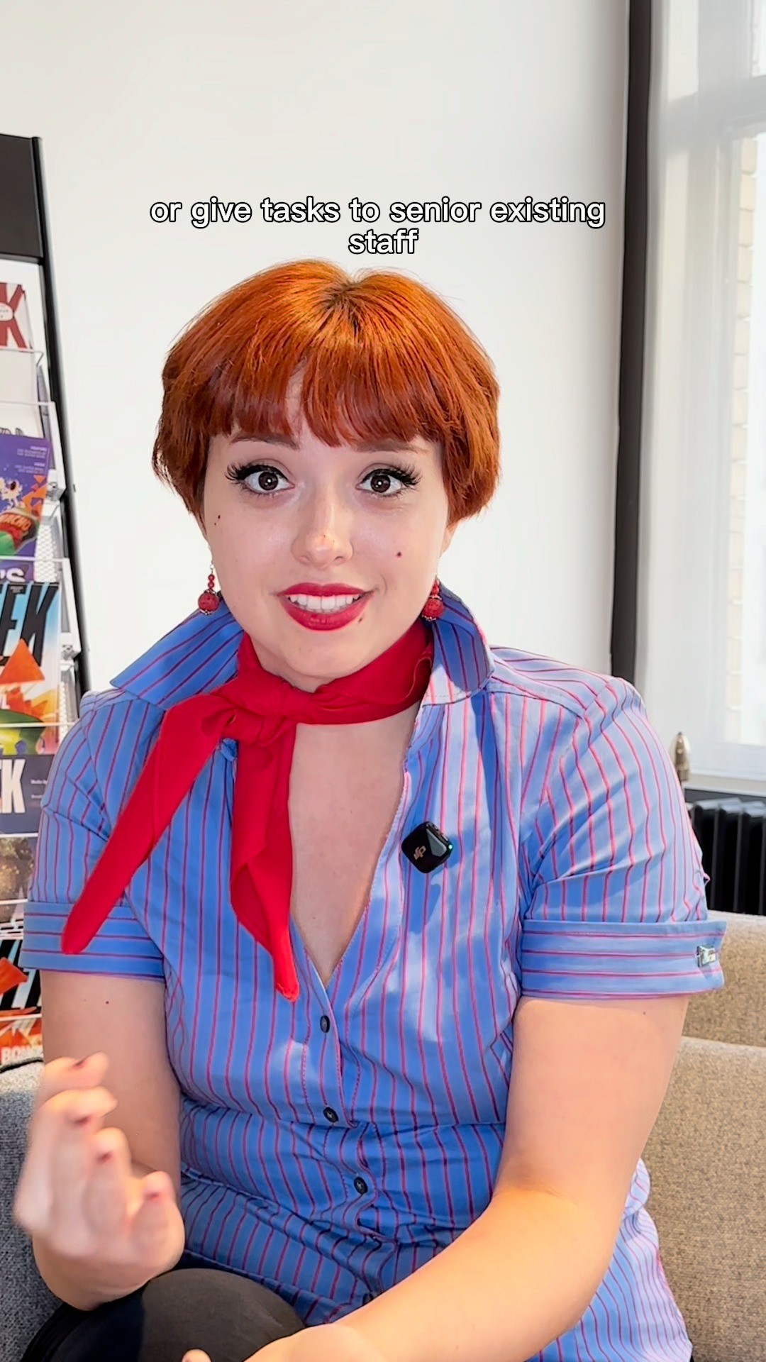 Instagram post by @audreygkemp for Adweek. Caption reads: If you’re new to the workforce, you’re likely....