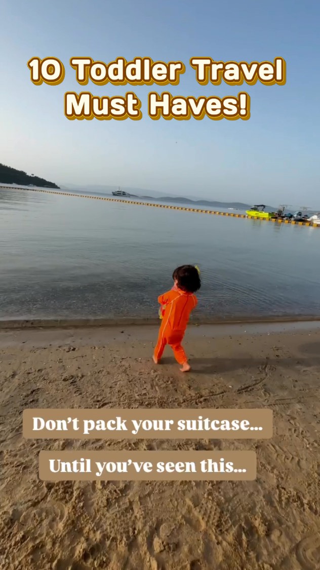 Instagram post by @little_northerners for My Carry Potty. Caption reads: 10 TODDLER TRAVEL ESSENTIALS |  FAMILY TRAVEL 

....