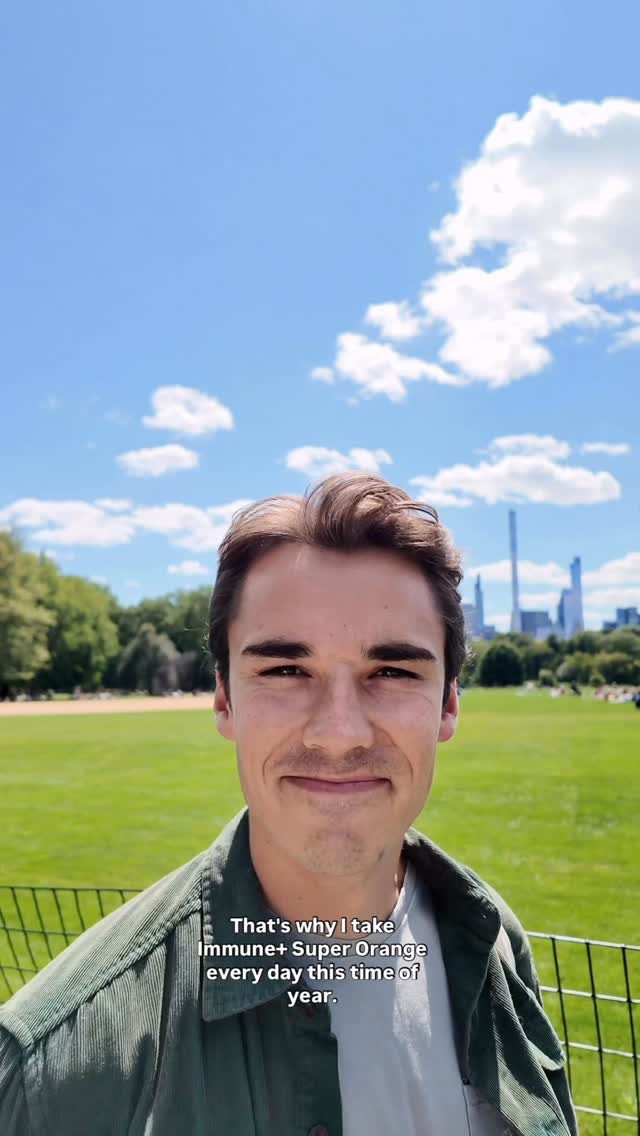 Instagram post by @leichtning for Emergen-C. Caption reads: #ad NYC won’t be getting me down this fall with....