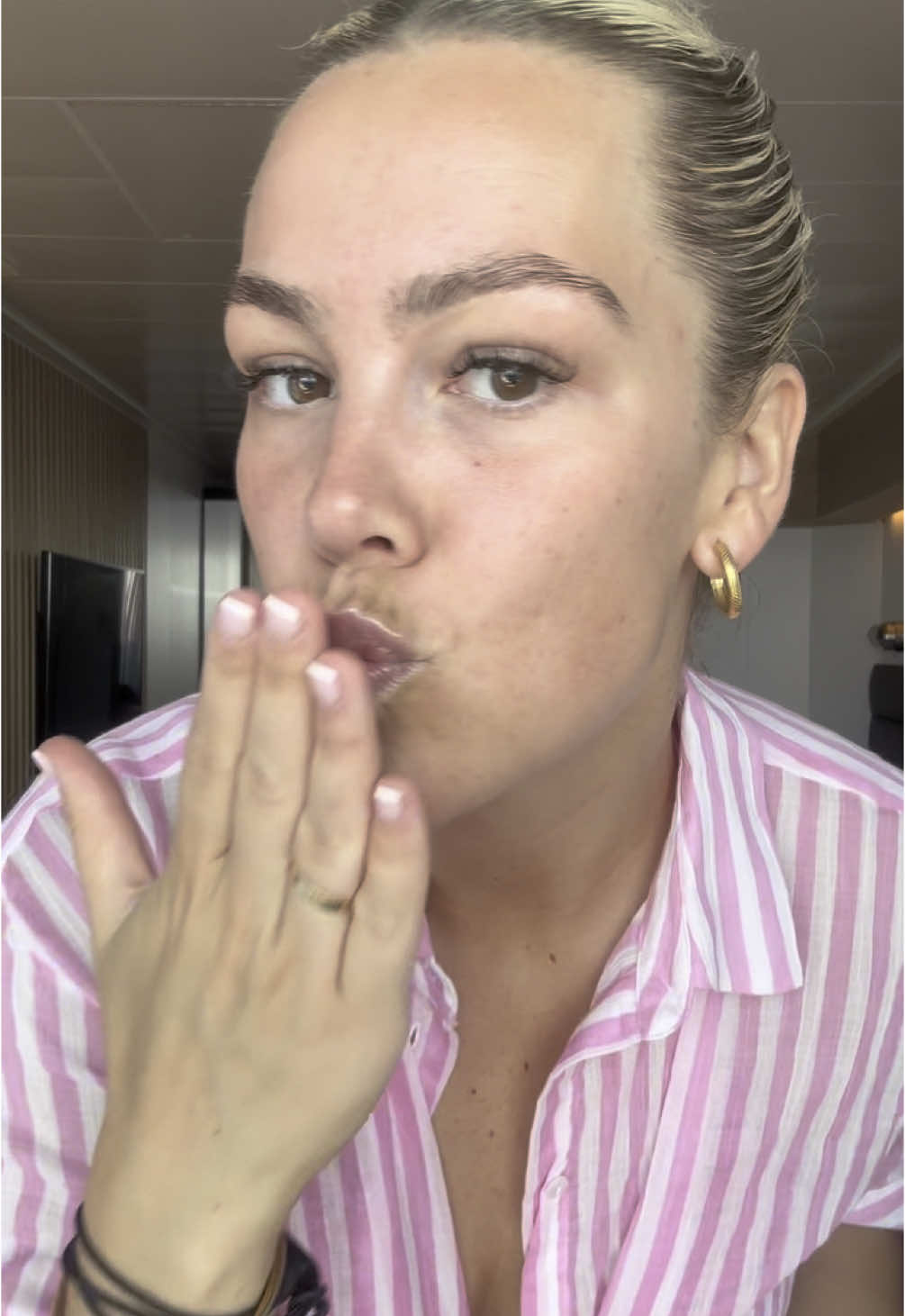 TikTok post by @olivia.power31 for Trending Travel. Caption reads: I still can’t believe I’m here!!!!! @Virgin....