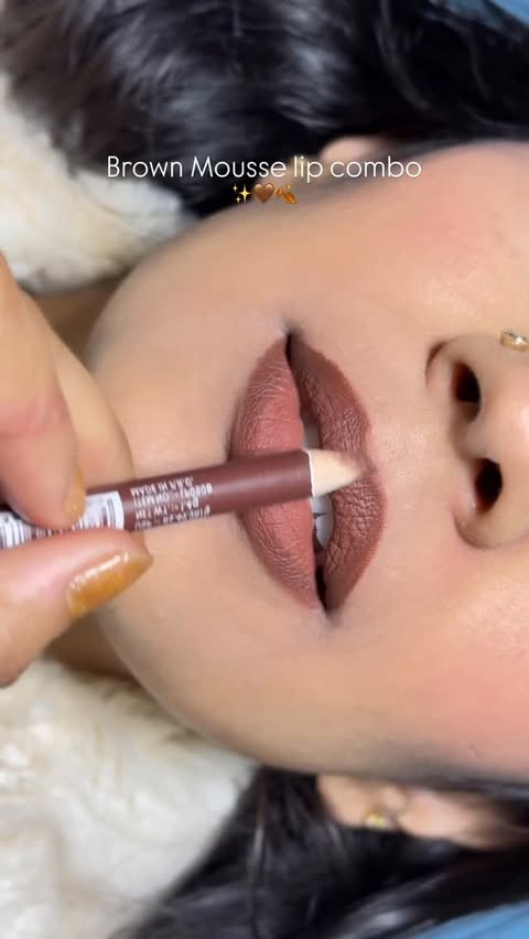 Instagram post by @tanvii_sthakur for MARS Cosmetics. Caption reads: Created most gorgeous Mars Mousse Lip combo....