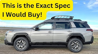 YouTube post by @AutomotiveAnonymous208 for Lasfit. Caption reads: 2026 Subaru Outback | Honest Review and 0-60.