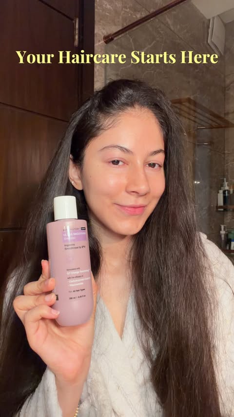 Instagram post by @hiitssreeja for Nykaa. Caption reads: [...] the fragrance? SO good. 🤌🏻 Shop it on....