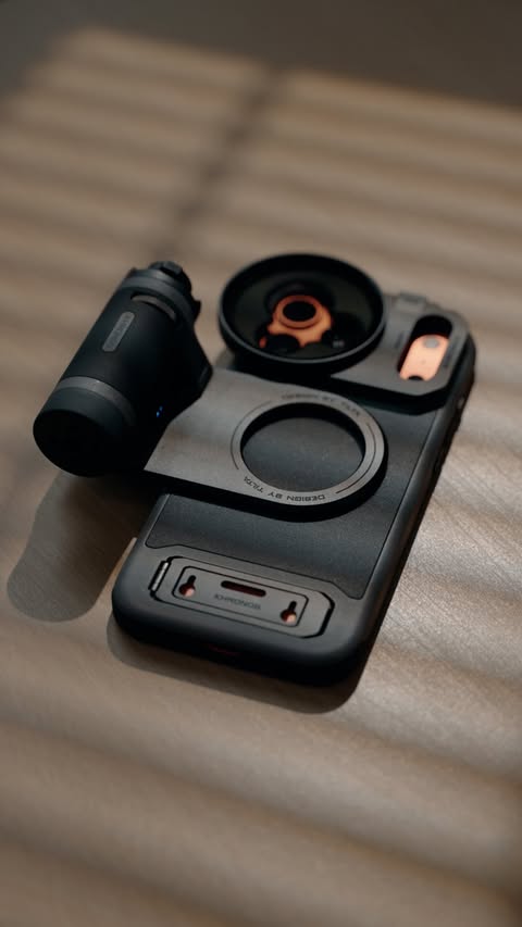 Instagram post by @danielgrindrod for Tilta. Caption reads: This is the Tilta Khronos Lite Creator Kit from....