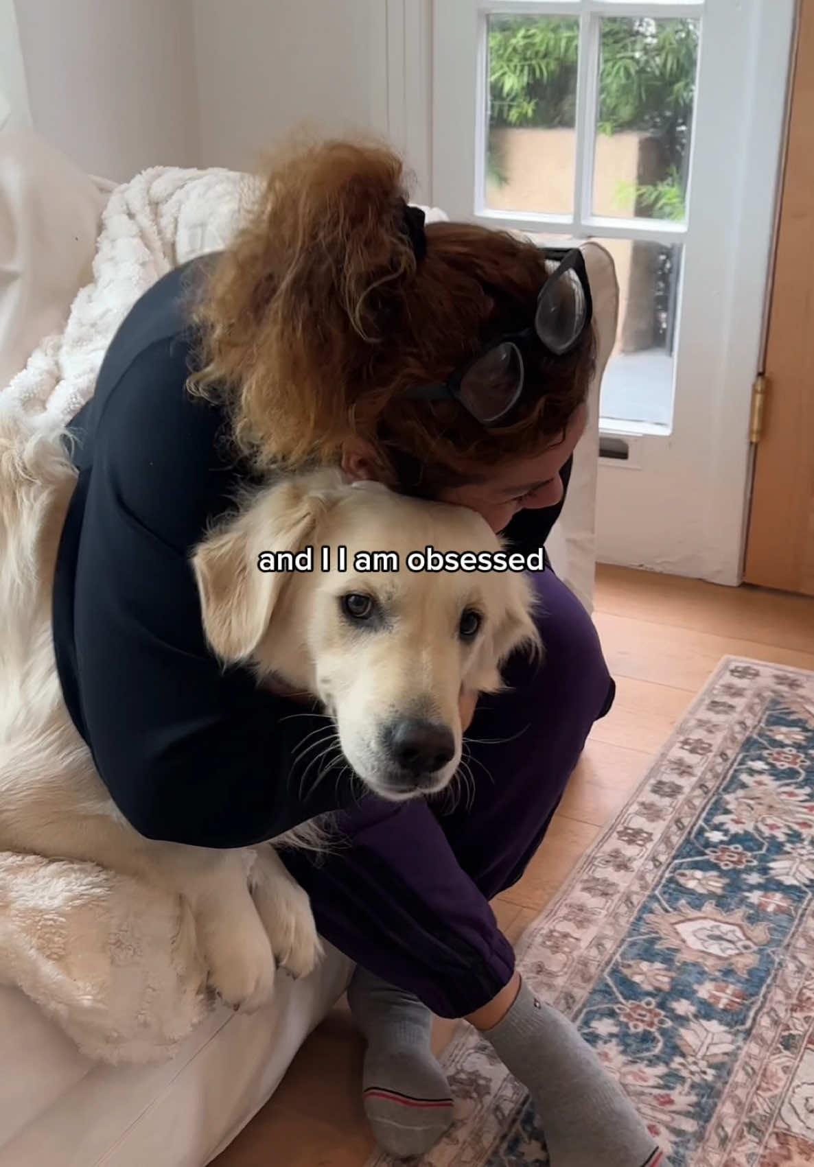 TikTok post by @goldenchilaquil for Open Farm Pet. Caption reads: [...] eaten… good thing she only serves @Open Farm....