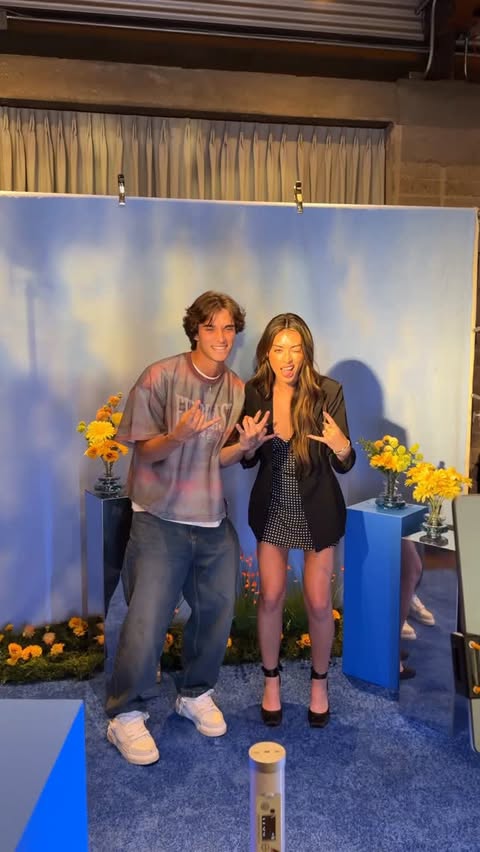 Instagram post by @briannalapaglia for Microsoft. Caption reads: Went back to college for the day with @microsoft....