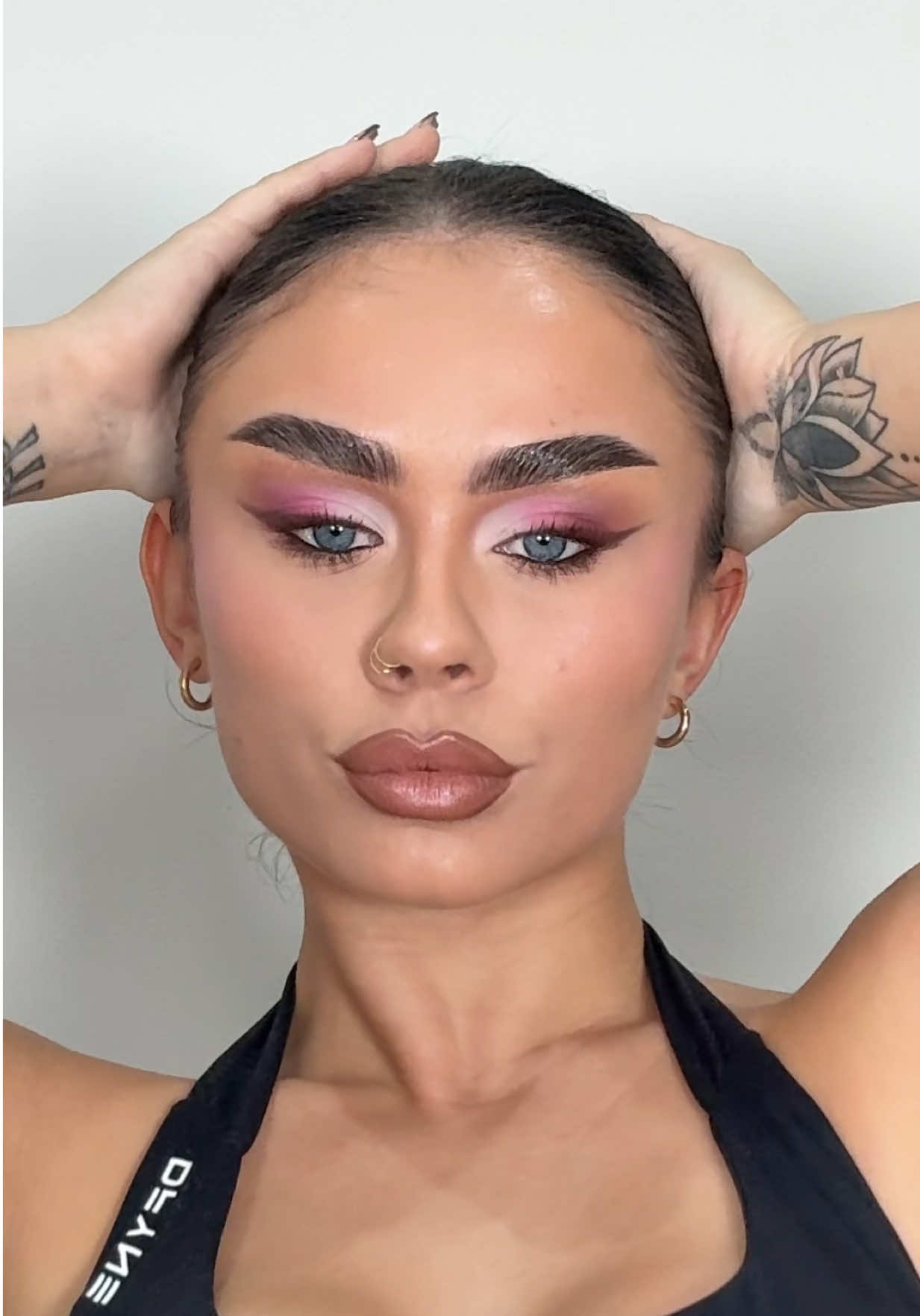 TikTok post by @mselleymay2 for HNB Cosmetics. Caption reads: All products on sale NOW!  Products list below,....