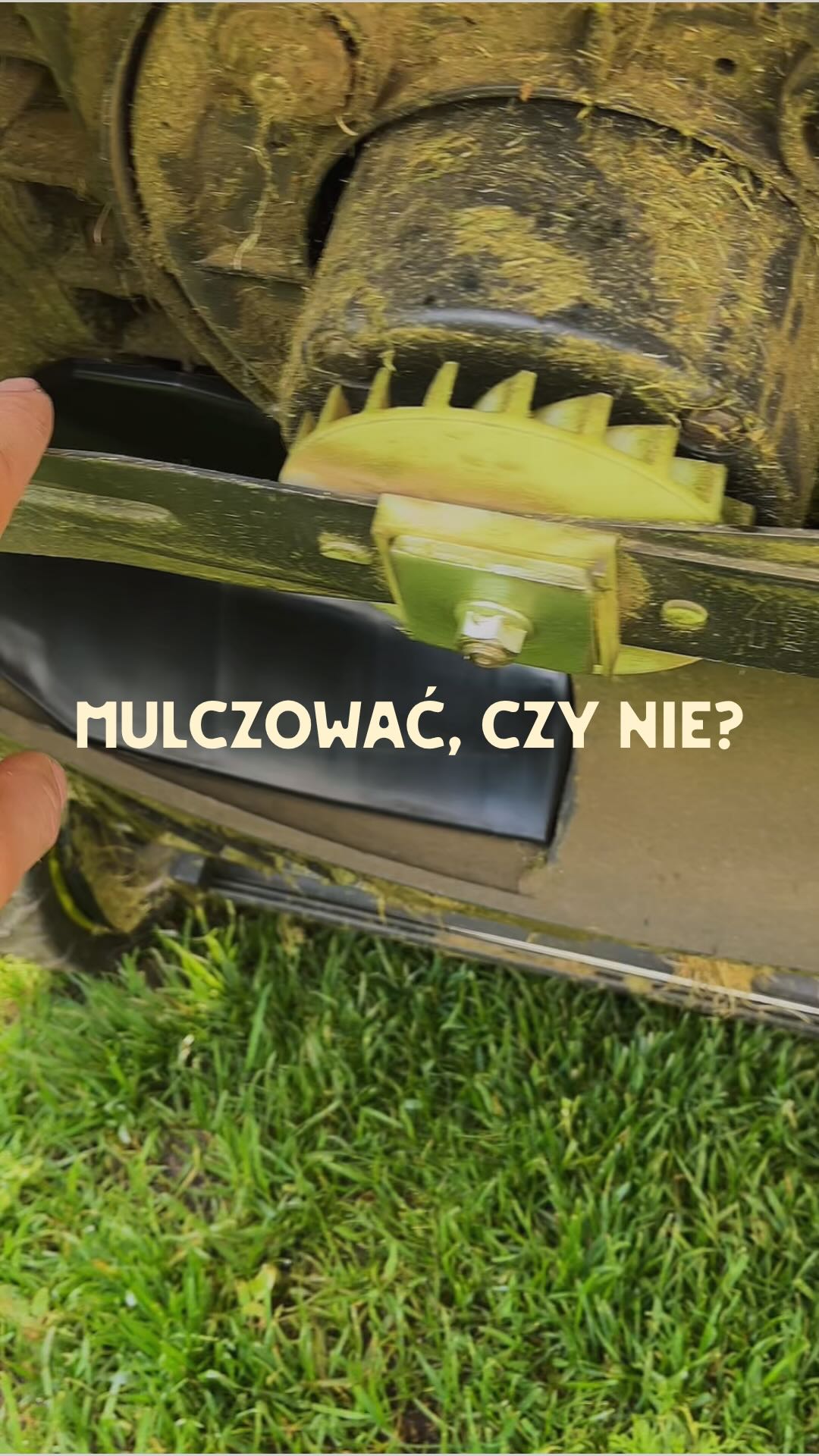 Instagram post by @ogrodnik.doskonaly for RYOBI Tools. Caption reads: [...] RY36LMXSP53A-160 od @ryobitoolspl, której na....