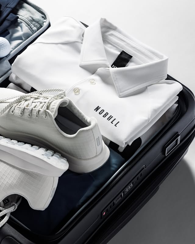 Instagram post by @publicrec for NOBULL. Caption reads: [...] you covered. Shop now, exclusively at....