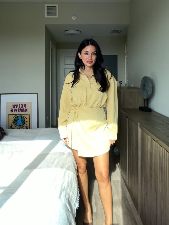 Instagram post by @goksjournal for Shein. Caption reads: SHEIN Fit Check Challenge! Search T4QUQon SHEIN....