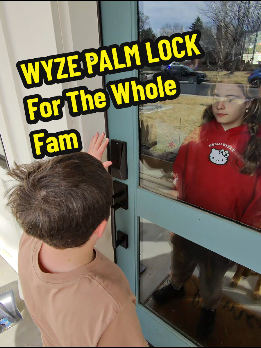 TikTok post by @theghousefam for Wyze. Caption reads: [...] @sunnifabelYour whole family can use the....