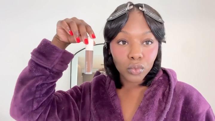 Instagram post by @maniyaaje for Farmasi. Caption reads: Being a Woman in this world will always be my fav....